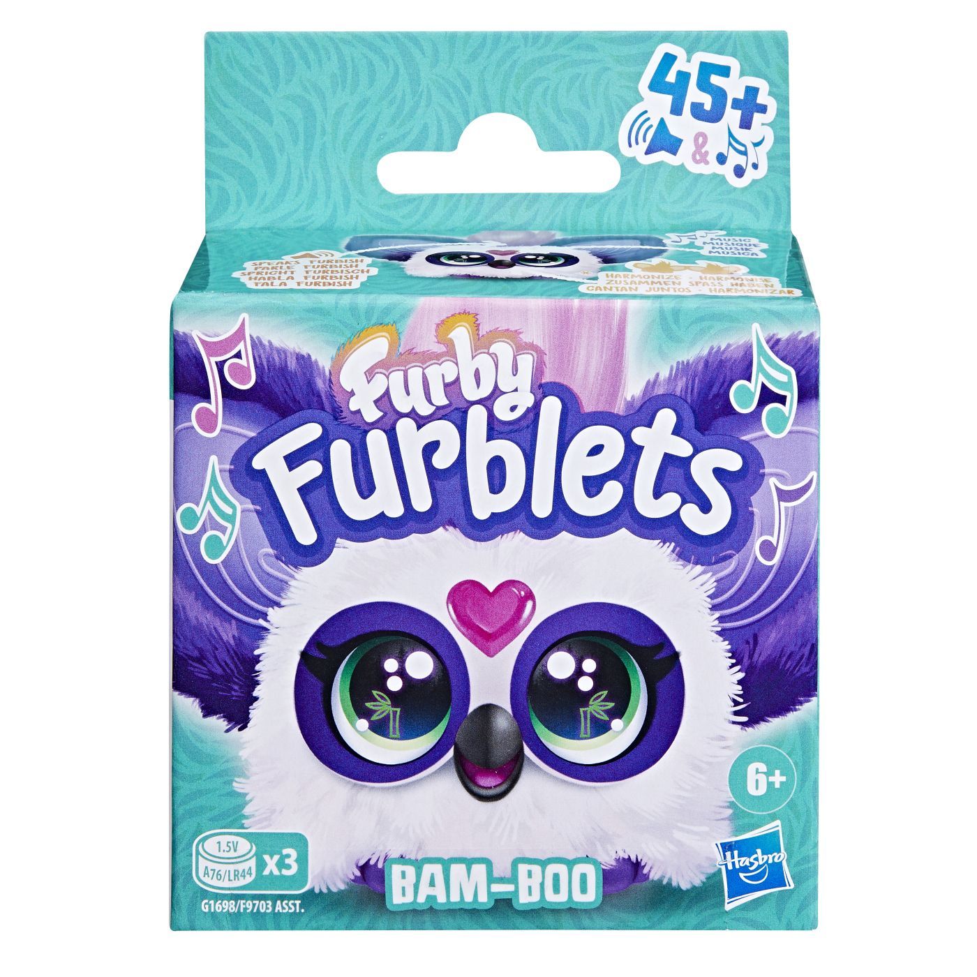 FURBY FURBLETS JUCARIE INTERACTIVA HIP-BOP Hasbro - BAM-BOO [ps:22c22ea6-72a1-4b16-aa17-434ece346ec4]
