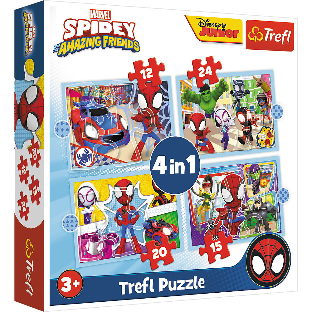 PUZZLE TREFL 4IN1 SPIDAY ECHIPA SPIDAY - Default Title [ps:b669fb37-f033-489a-a98d-825e67a54b56]