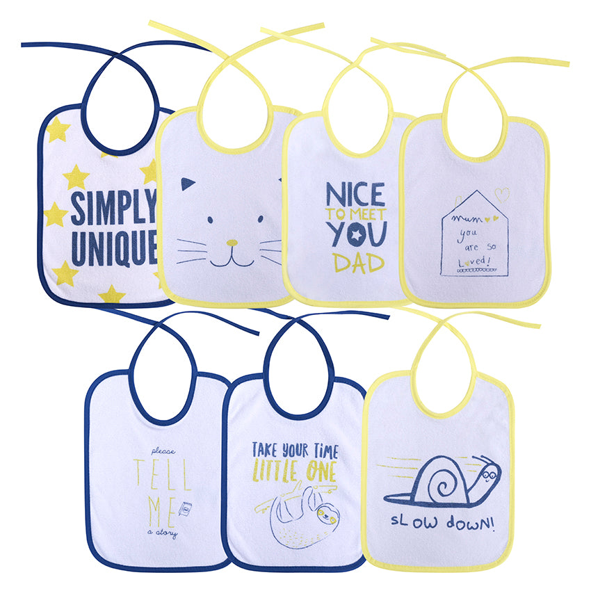 Set 7 Bavete Lorelli din Bumbac pentru Fetițe - unisex [ps:dc8904c1-ef75-4044-925a-2ecc9c12de79]