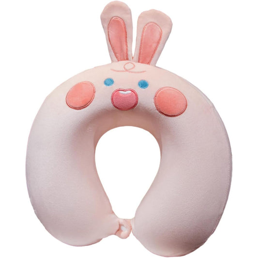 Perna de Călătorie U Flippy, Spumă cu Memorie, Unicorn, Roz - Model Iepuras [ps:2ae58966-a0f7-4d3b-ae2d-534ba708aeec]