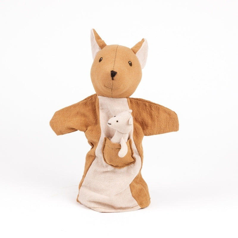 Papusa de mana Cangur cu pui, Egmont Toys [ps:800da99d-9137-40da-b2ad-abbc18901ccf]