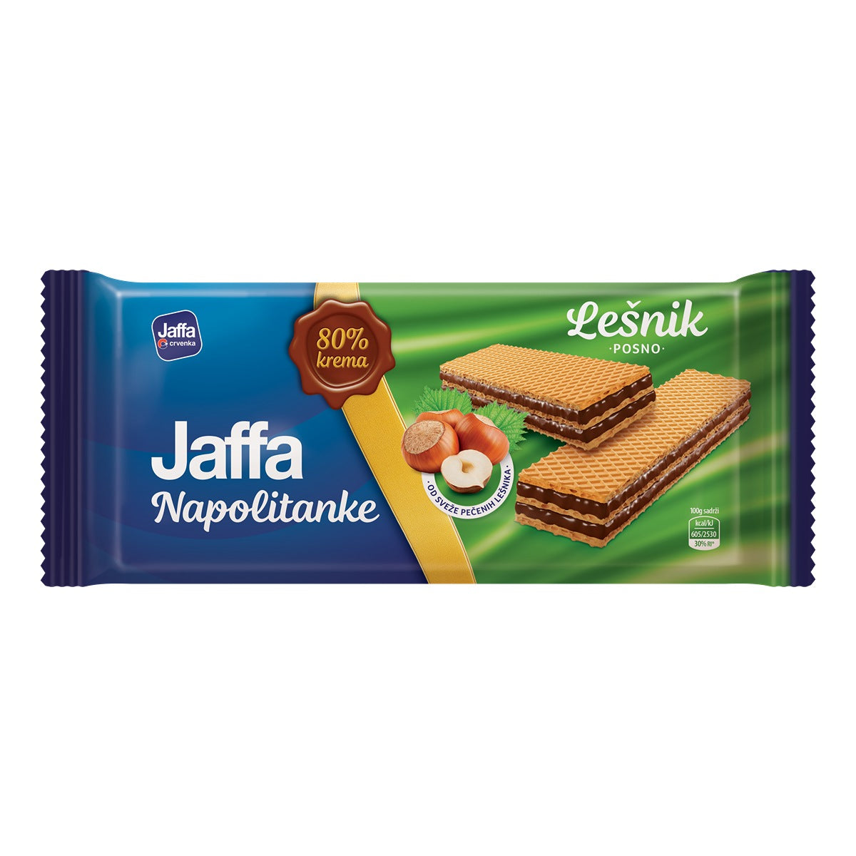 JAFFA WAFERS Napolitane, gustare, cu crema de alune de padure, 187 g [ps:d9885f7c-1fbb-481b-b032-9f605c1e43c0]