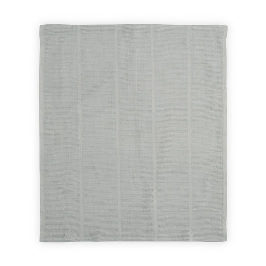Păturică Croșetată Bumbac Lorelli, 75x100 cm, Albă - Gri [ps:5f2cac8c-52da-4e64-9718-bbd995d47360]