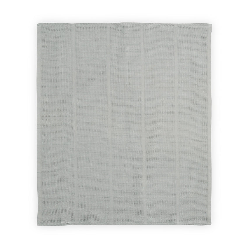 Păturică Croșetată Bumbac Lorelli, 75x100 cm, Albă - Gri [ps:5f2cac8c-52da-4e64-9718-bbd995d47360]