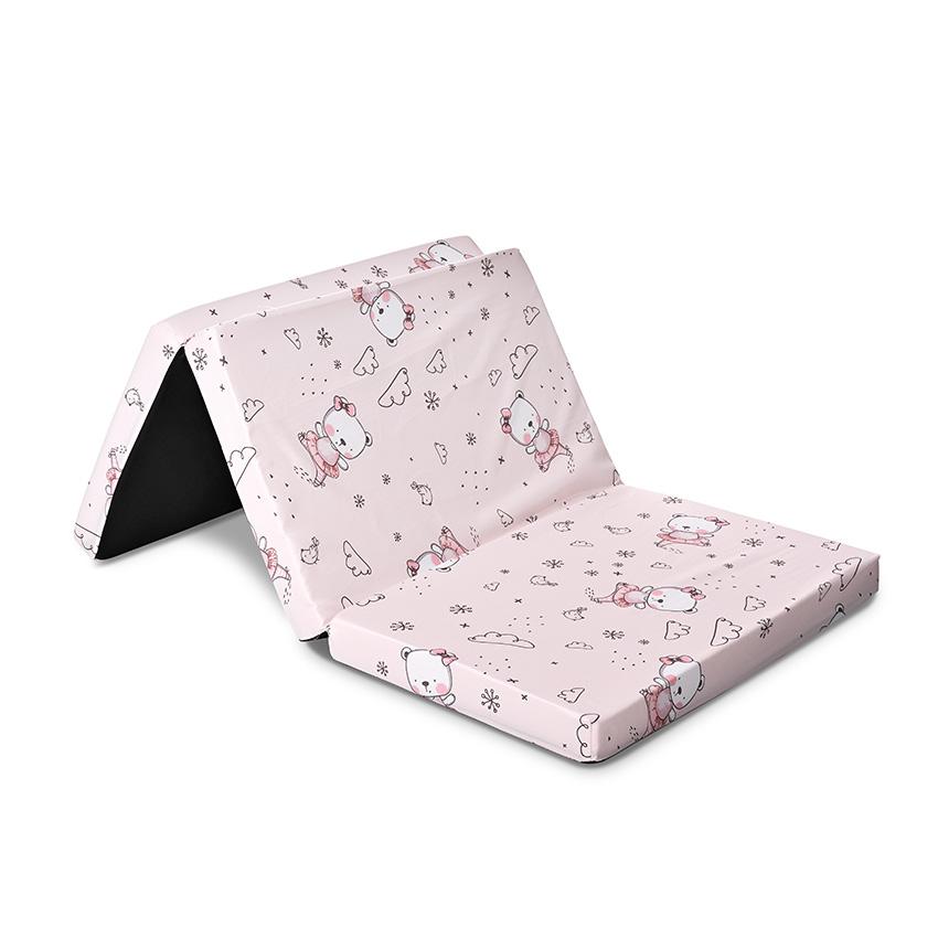 Saltea Pliabila de Voiaj Lorelli, 60x120x5 cm, Bear and - Pink Ballerina Bear [ps:f82c6c52-bf7e-4623-800b-714ad88575d4]
