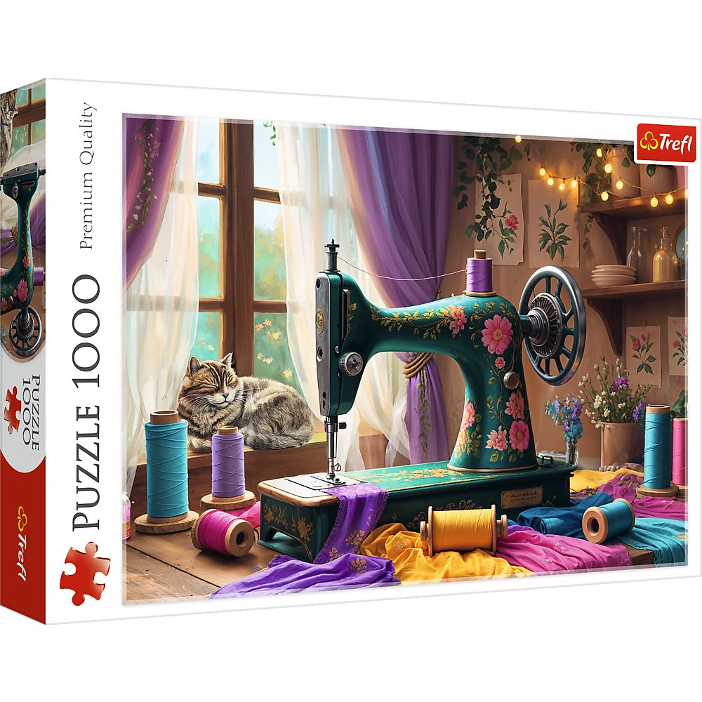 PUZZLE TREFL 1000 ATELIERUL DE CUSUT - Default Title [ps:bf842040-7d6a-4ae9-a9be-7ae314bdc9db]