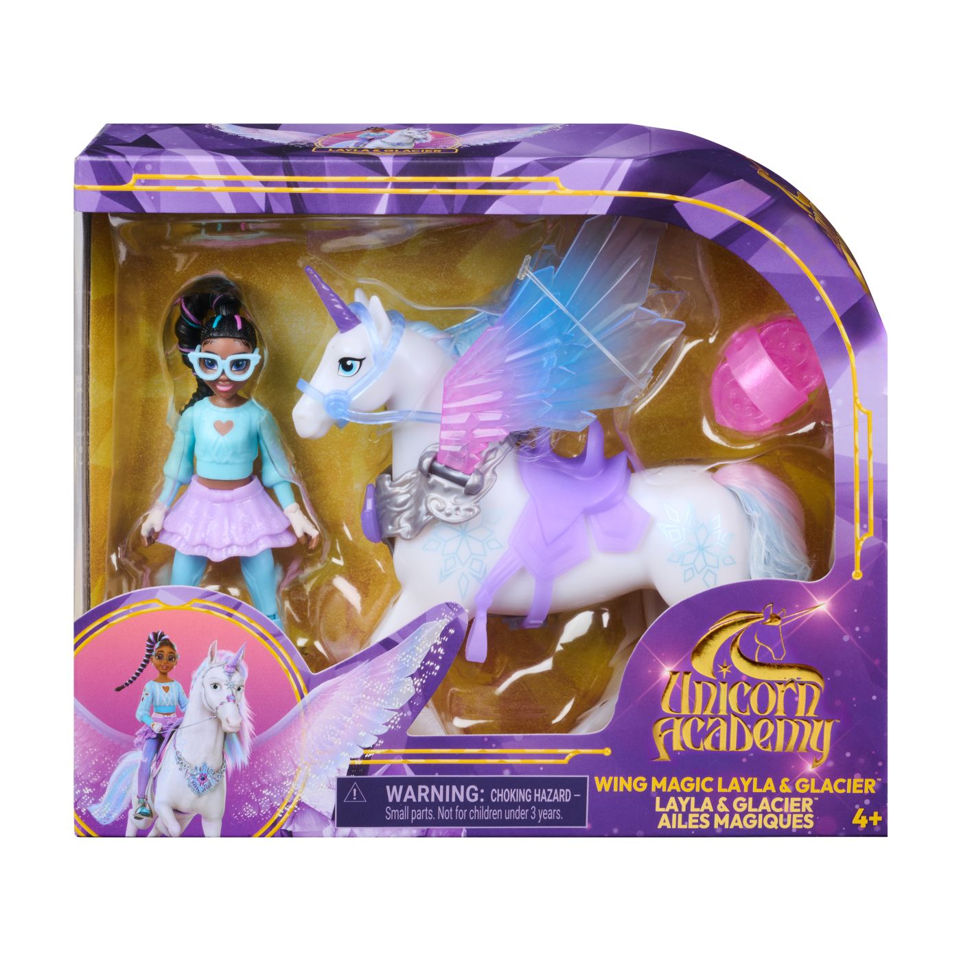 Set Unicorn Academy Magia Aripilor Layla și Glacier | Spin - Default Title [ps:af3e42d0-09a7-4c94-96d5-ca73fdebb58c]