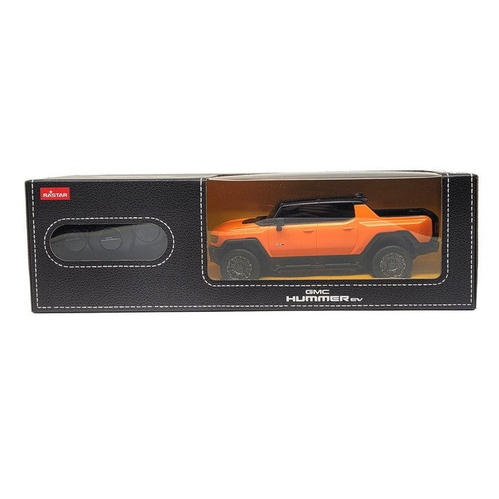 MASINA CU TELECOMANDA HUMMER EV ALB CU SCARA 1 LA 24 Rastar - Portocaliu [ps:5c00133f-1409-4ae1-95ee-4318fbbe1067]