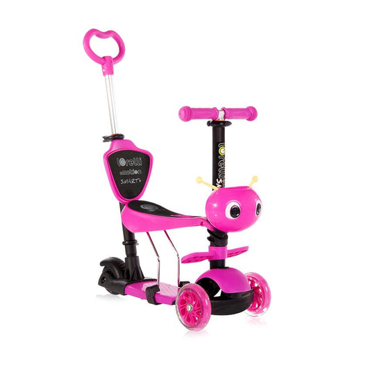 Trotinetă Copii Lorelli Junior Smart Plus, Blue & Green - Pink new [ps:ec8f2d8e-5341-4c2c-b8b3-9282ef7f535b]