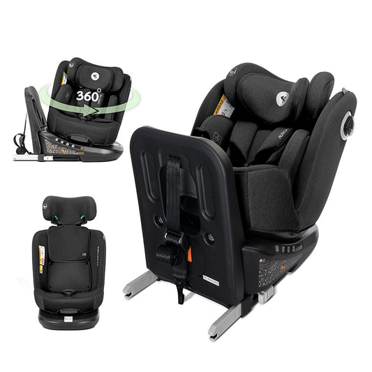 Scaun Auto Lorelli Auriga i-Size, Rotativ 360, 0 luni-12 ani - Black [ps:baf22018-20ff-42ba-b7aa-3b7f31447a42]