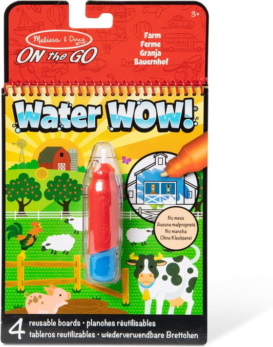 Carte de Colorat Water WOW Fermă - Melissa & Doug - Default Title [ps:9c3c177e-9257-4c71-9da1-d07c6867405c]