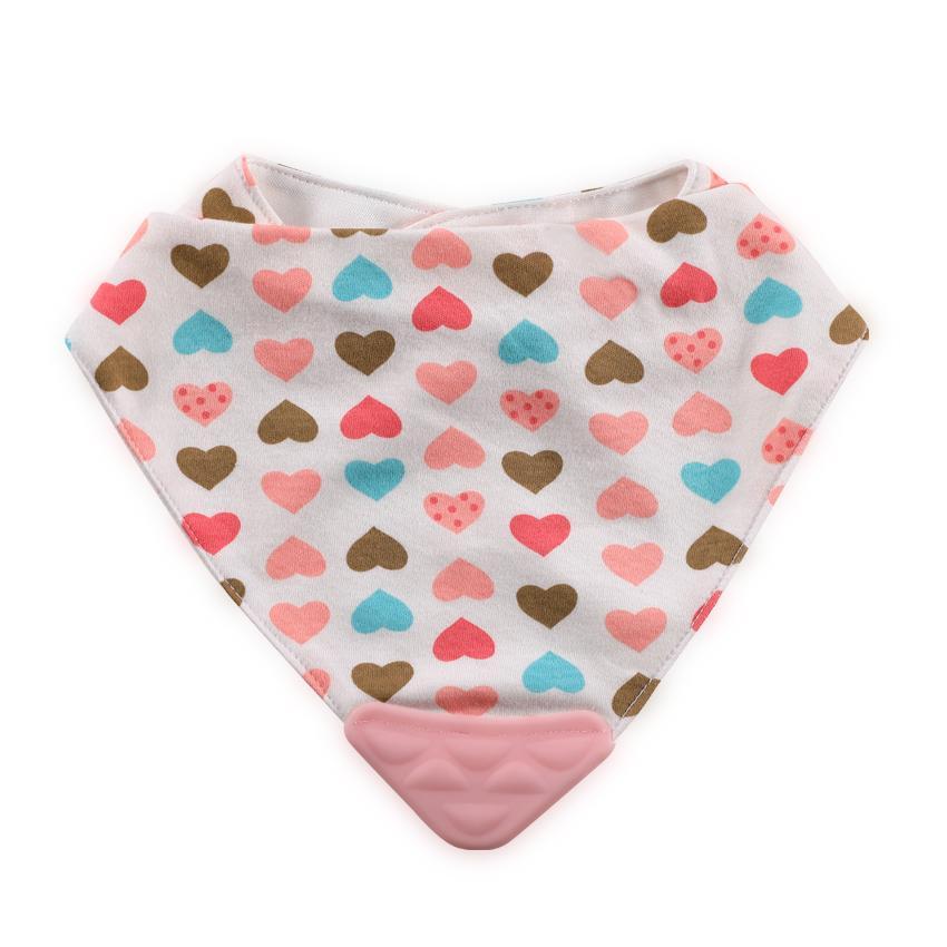 Bavetă Bandana cu Jucărie Dentiție Lorelli, Pink - Roz [ps:f6b57a06-eb65-4f6d-b68c-08cd189cb1e7]