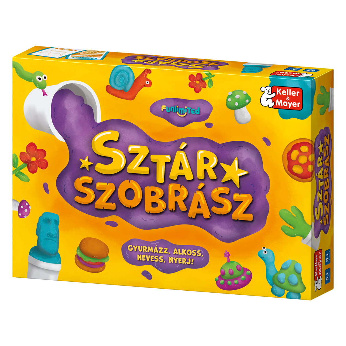 Joc Creativ cu Plastilină Sztárszobrász - Keller & Mayer - Default Title [ps:77923ba3-ca5a-47ea-930c-b3beaf4aa146]