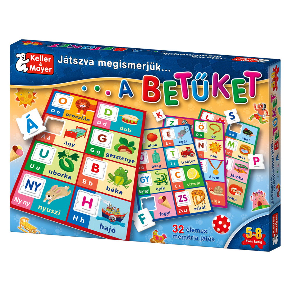 Puzzle Alfabet Keller & Mayer - Játszva megismerjük a - Default Title [ps:e1af34b4-bda1-406b-b8a1-23009ddbf5ec]