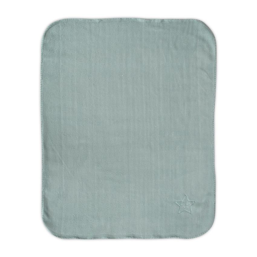 Patura Polar Lorelli Grey Star, 75x100 cm - Gri - Verde Stelute [ps:64a68c0f-9e98-40ec-a3b4-d5e9a67f79b2]