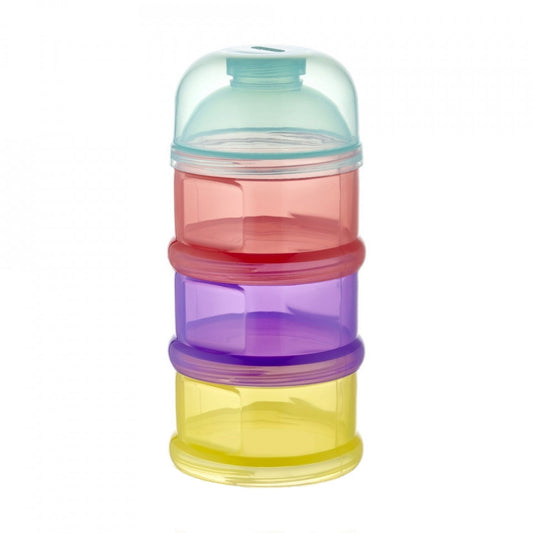 Recipient lapte praf BabyJem cu 3 compartimente (Culoare: Multicolor) [ps:a58960c5-6d79-4fc3-a86a-7a818cd93e91]