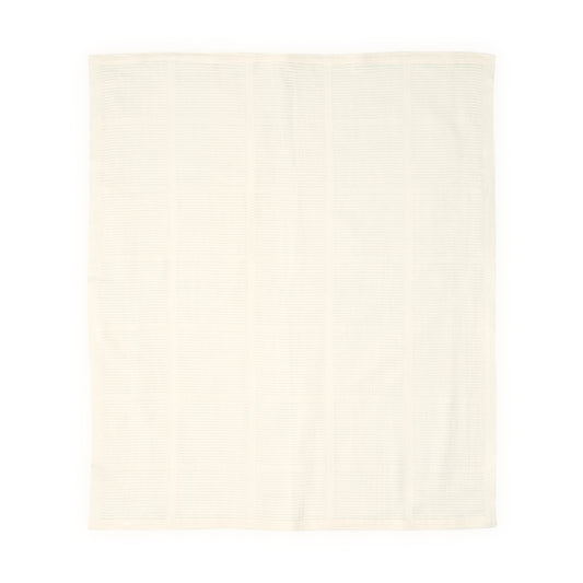 Păturică Croșetată Bumbac Lorelli, 75x100 cm, Albă - Bej [ps:42cf7aca-2c8b-4a53-b698-fb55e71e4ea5]