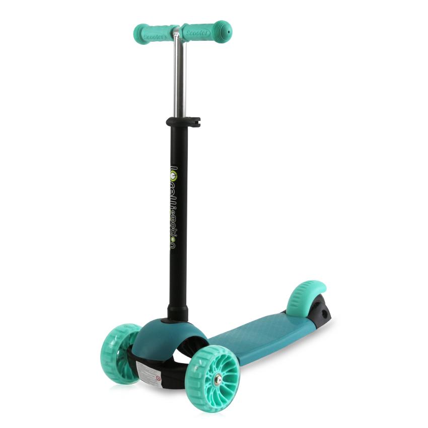 Trotineta Reglabila Lorelli Draxter, 3 ani+, Negru Graffiti - Verde [ps:b8620e29-27fb-424a-b25f-c97f55323cae]
