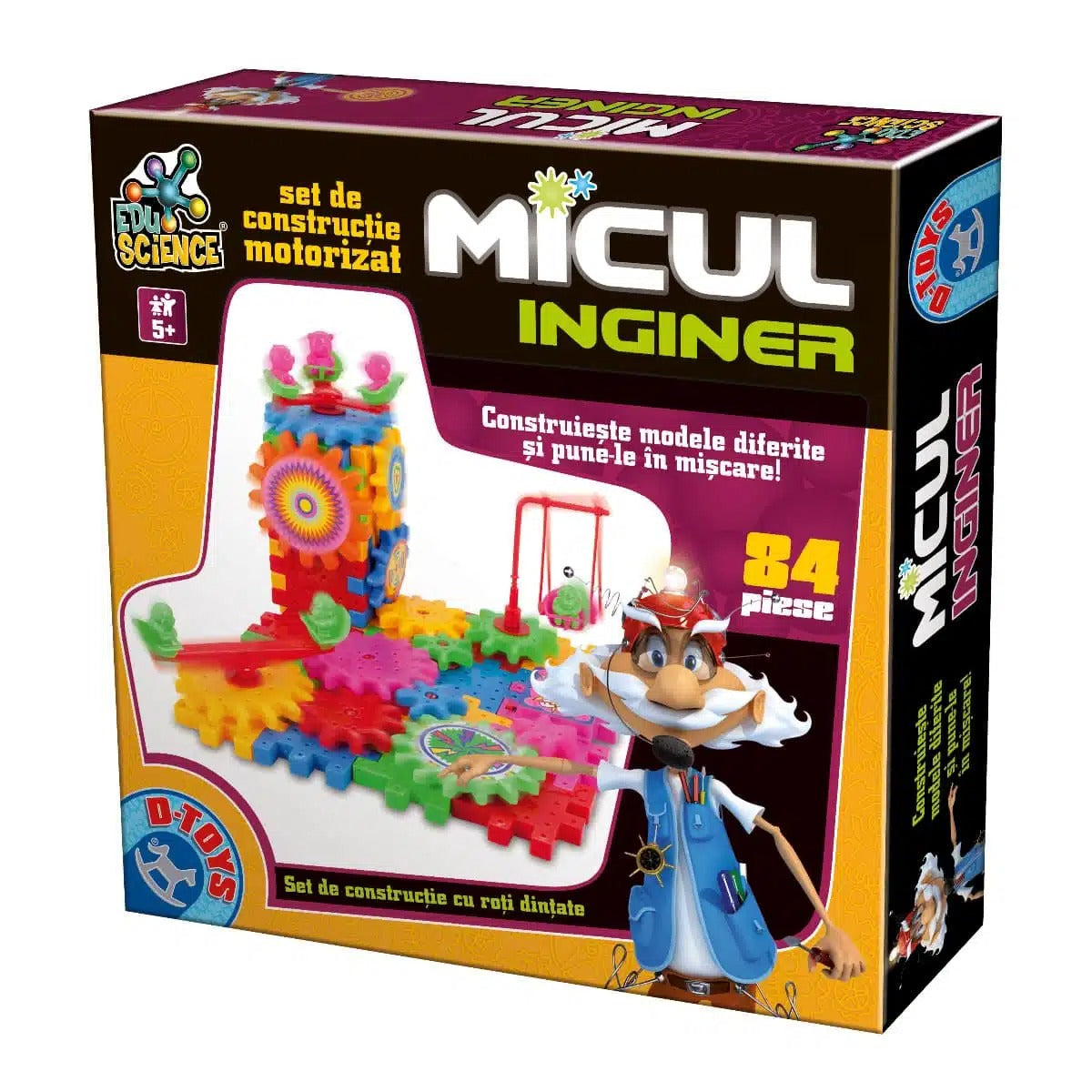 D-TOYS Micul Inginer - Set de Construcție Educativ - Default Title [ps:4335b767-2346-46a4-b473-babe1aa2a643]