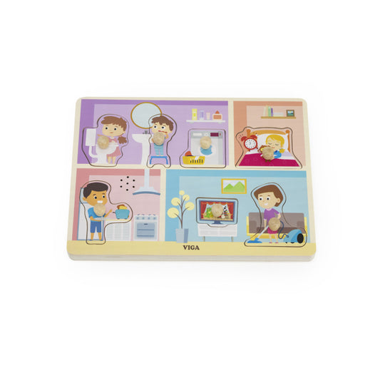Puzzle cu Sunete – Sunete din Casa, Viga [ps:f2d91835-d018-4ba7-9ec5-0df8bb9adebc]