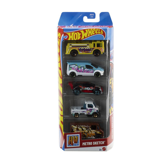 Set 5 Mașini Hot Wheels Metro Sketch - Mattel - Default Title [ps:033de170-a9d5-4e72-93f2-cdb0d9e48f1c]