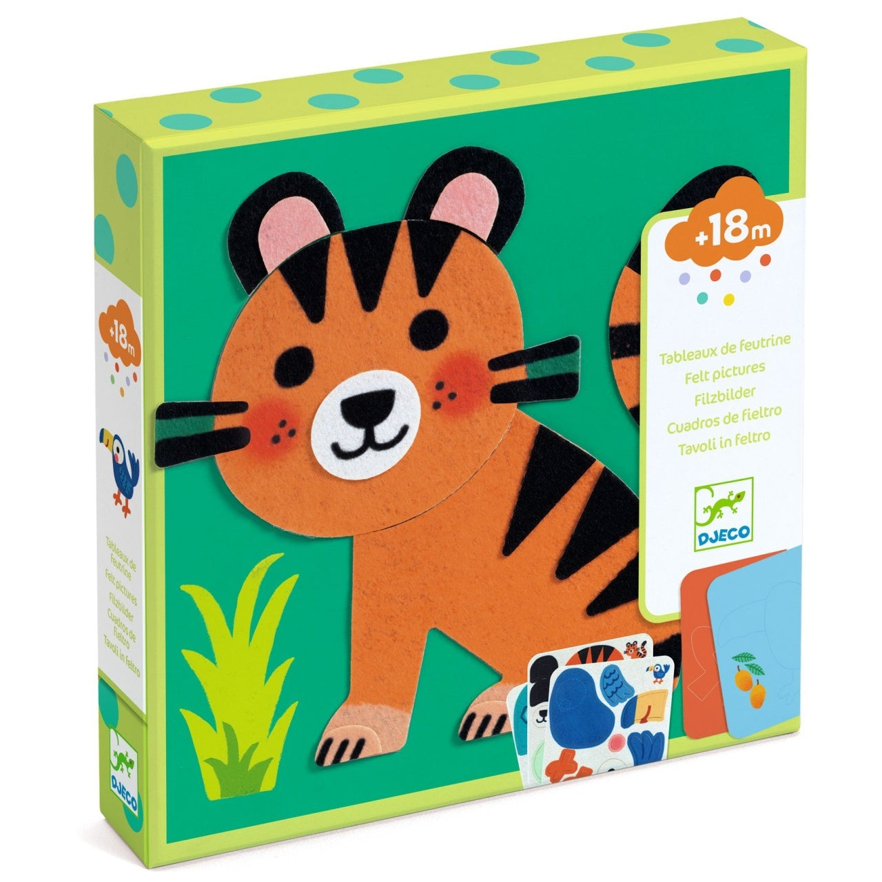 Joc Creativ Stickere Fetru Animaluțe Moi Djeco - Default Title [ps:e1c037d2-2ccf-482f-81d9-475a016c330c]