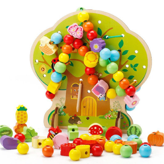 Jucărie Montessori 2 în 1 Pomul cu Fructe Flippy, 102 piese - Default Title [ps:de3d2956-5abe-4ec6-a002-b69c9bfd6349]