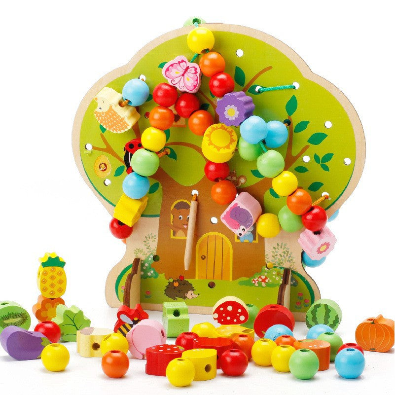 Jucărie Montessori 2 în 1 Pomul cu Fructe Flippy, 102 piese - Default Title [ps:de3d2956-5abe-4ec6-a002-b69c9bfd6349]