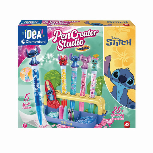 Set Creație Disney Stitch Clementoni - 5 Pixuri | AS - Default Title [ps:ffd17a78-c393-46c3-9ee6-3bb7eef99e79]