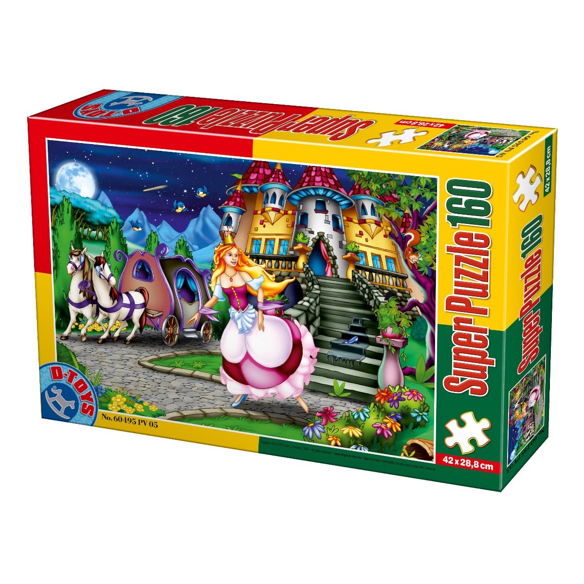 Puzzle D-TOYS Cenusareasa, 160 piese - Dezvoltare Copii - Default Title [ps:e39de22e-d0a1-4d7c-89f7-80d2c15433f4]