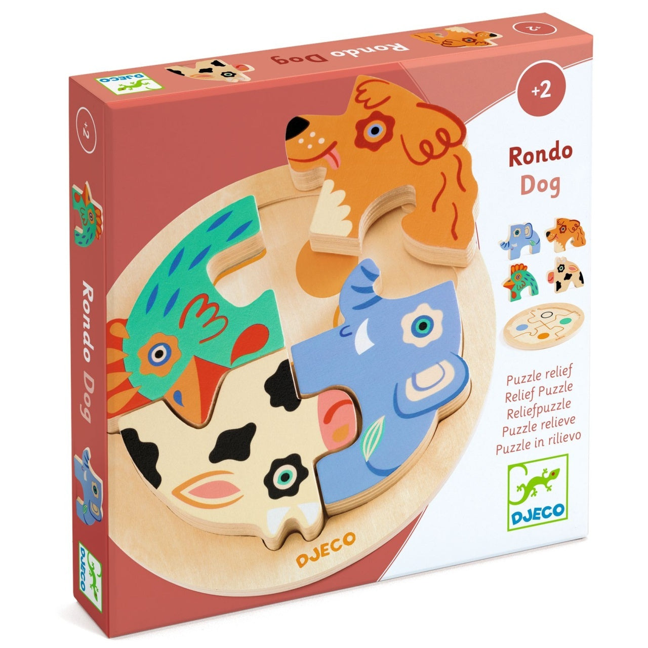 Puzzle din lemn Rondo Dog, Djeco - Default Title [ps:5becc03b-e393-43ea-90e1-a1c3779794ce]