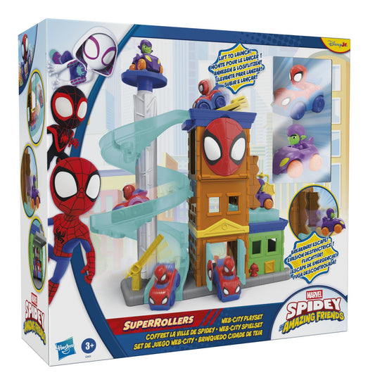 Set Joacă Marvel Spidey Super Rollers Web City - Hasbro - Default Title [ps:9c485d53-c6e7-4178-8684-edaaa22c25cd]