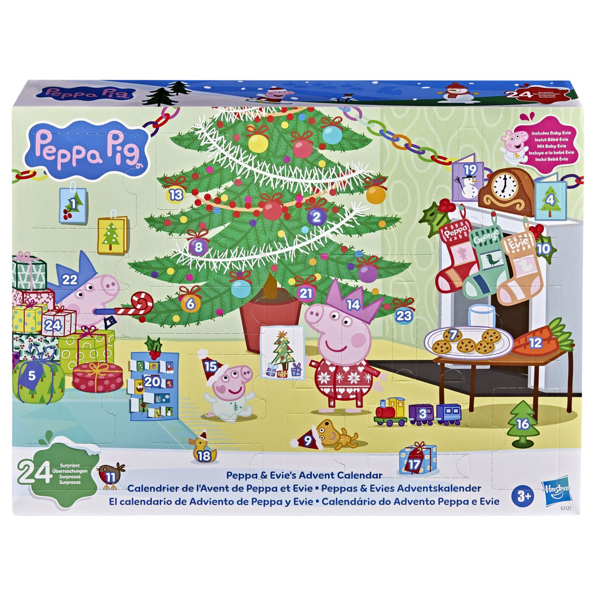 Calendar Advent Peppa Pig și Evie de la Hasbro - Default Title [ps:211e49c5-1268-4759-96e7-0bc79f72cfe7]