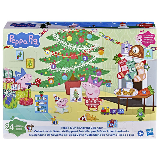 Calendar Advent Peppa Pig și Evie de la Hasbro - Default Title [ps:211e49c5-1268-4759-96e7-0bc79f72cfe7]