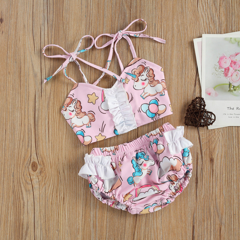 Costum de baie Unicorni din 2 piese Drool (Marime: 90) [ps:bed4b719-6a9b-4abf-b747-47cd223f3150]