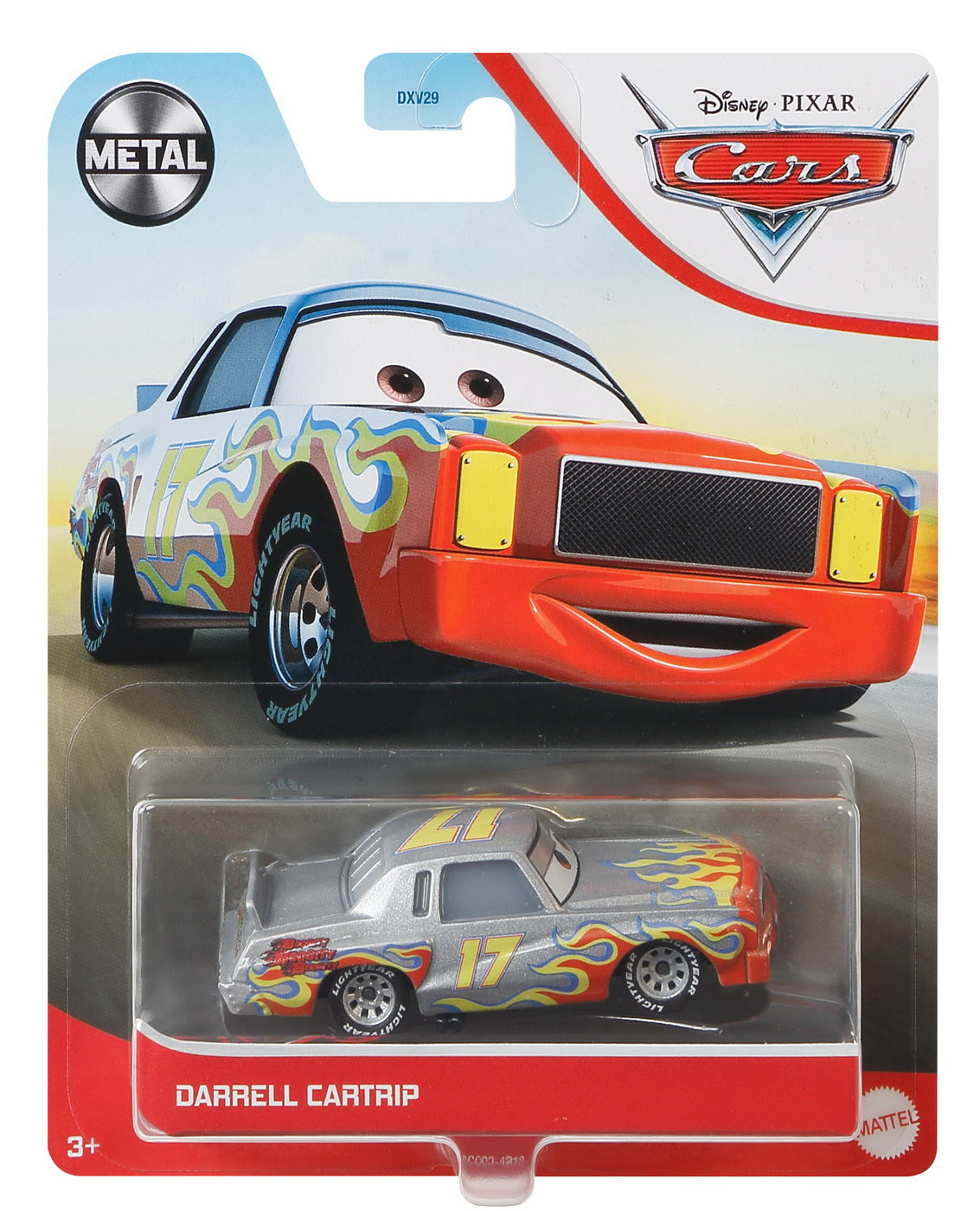 MASINUTA METALICA CARS3 PERSONAJUL BRIAN SPARK Mattel - Darrell Cartrip [ps:5bd94f71-0a7a-43ad-be9e-40cab8271ff8]