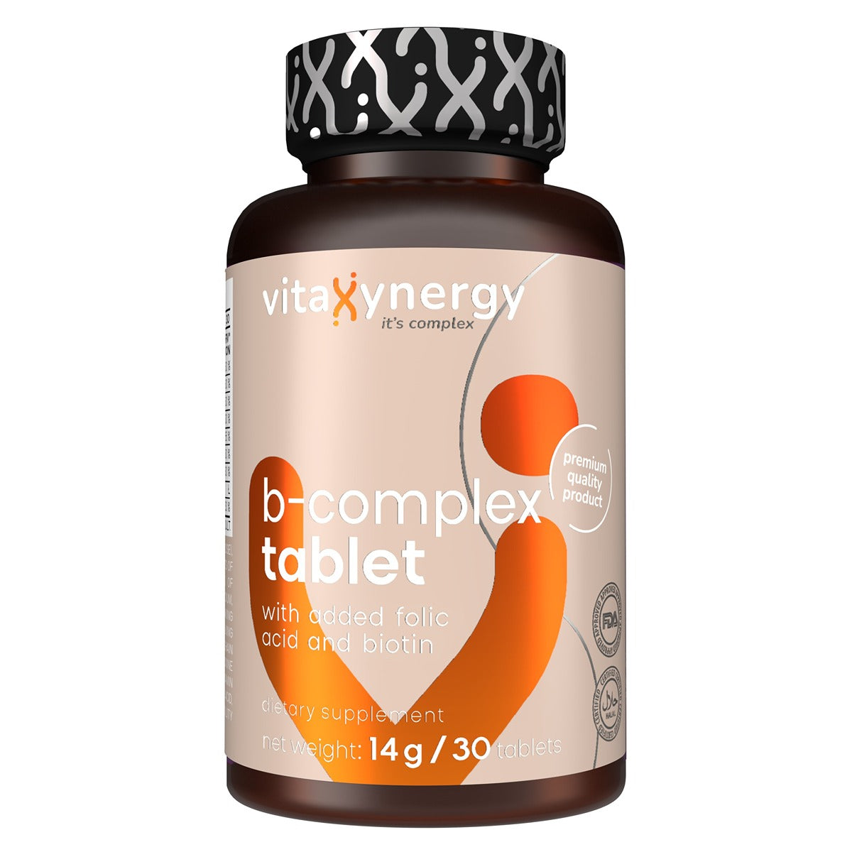 VITAXYNERGY Complex vitamina B, supliment alimentar, 30 tablete, 1 buc [ps:e1a73f3c-8573-486b-b738-fa59e74d9ce7]