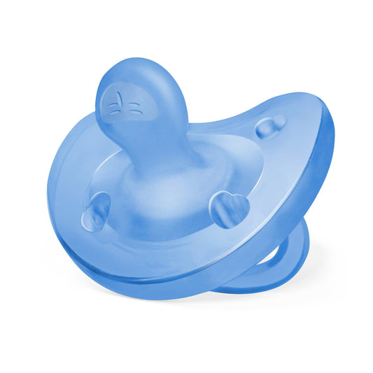 Suzeta anat. Chicco PhysioSoft, s., bleu, 0-6luni - 6-16 luni [ps:f4016a1e-1042-4152-a8fb-03915d10b275]