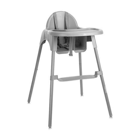 Scaun de Masă Lorelli Pesto, White - Scaun Înalt pentru Bebe - Grey [ps:fcdf99fd-aa49-4a46-9f47-50b671884d5f]
