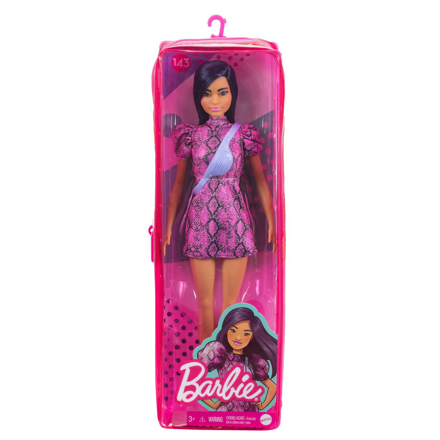 PAPUSA BARBIE FASHIONISTA BRUNETA CU ROCHITA MOV [ps:f0542f1a-6d7f-4dff-bd85-bc3aa8dd67e0]