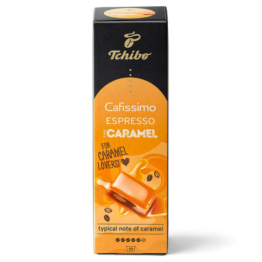 CAFISSIMO Espresso Caramel, cafea capsule, espresso cu gust de caramel, 10 buc [ps:6e81763a-2eae-4ec6-bbca-a24ccf56e490]