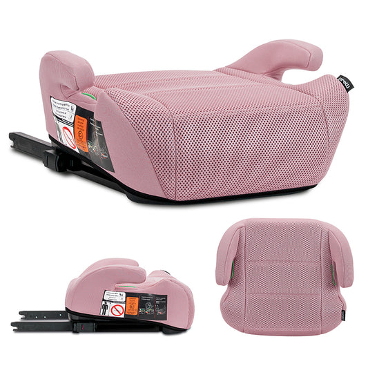 Inaltator Auto Lorelli Zen Isofix, 6-12 Ani, 125-150 cm - Rose [ps:8b24787e-529c-47a0-9607-3da7d1bf6f31]