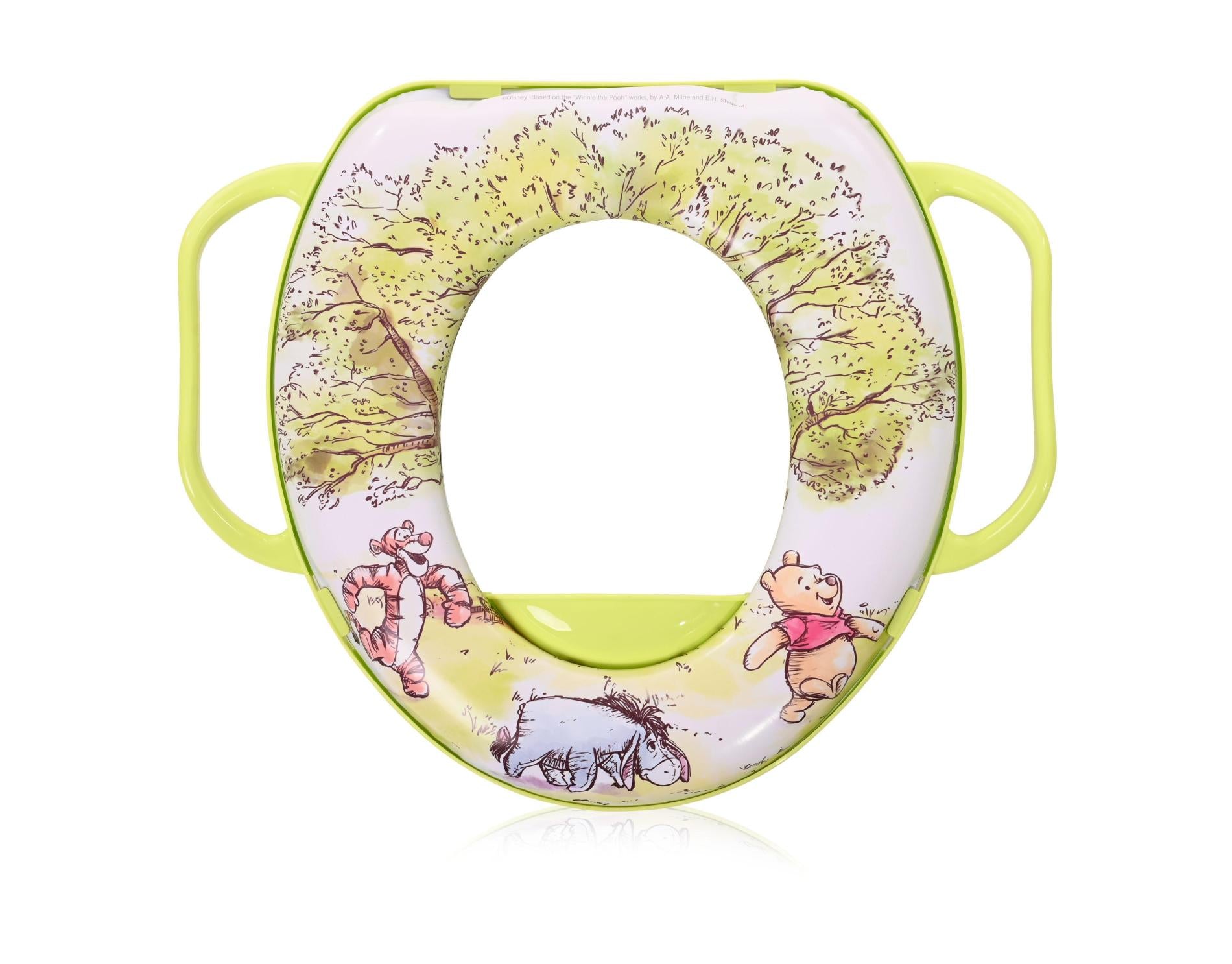 Reductor Toaletă Moale Lorelli Disney Winnie the Pooh, Green - alb ursulet [ps:ef517cf1-8485-471d-aa08-f8c6f9f09af6]