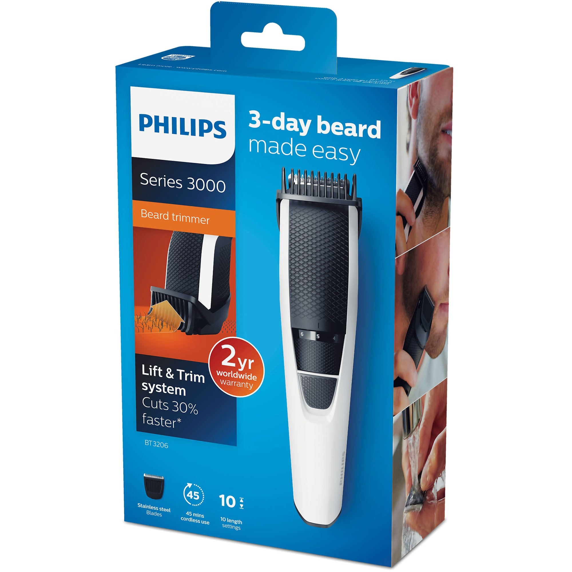BT3206/14 Aparat de tuns barba Philips - BT3206/14 [ps:6386c1f4-0a0c-420a-8615-889d2965bd1e]