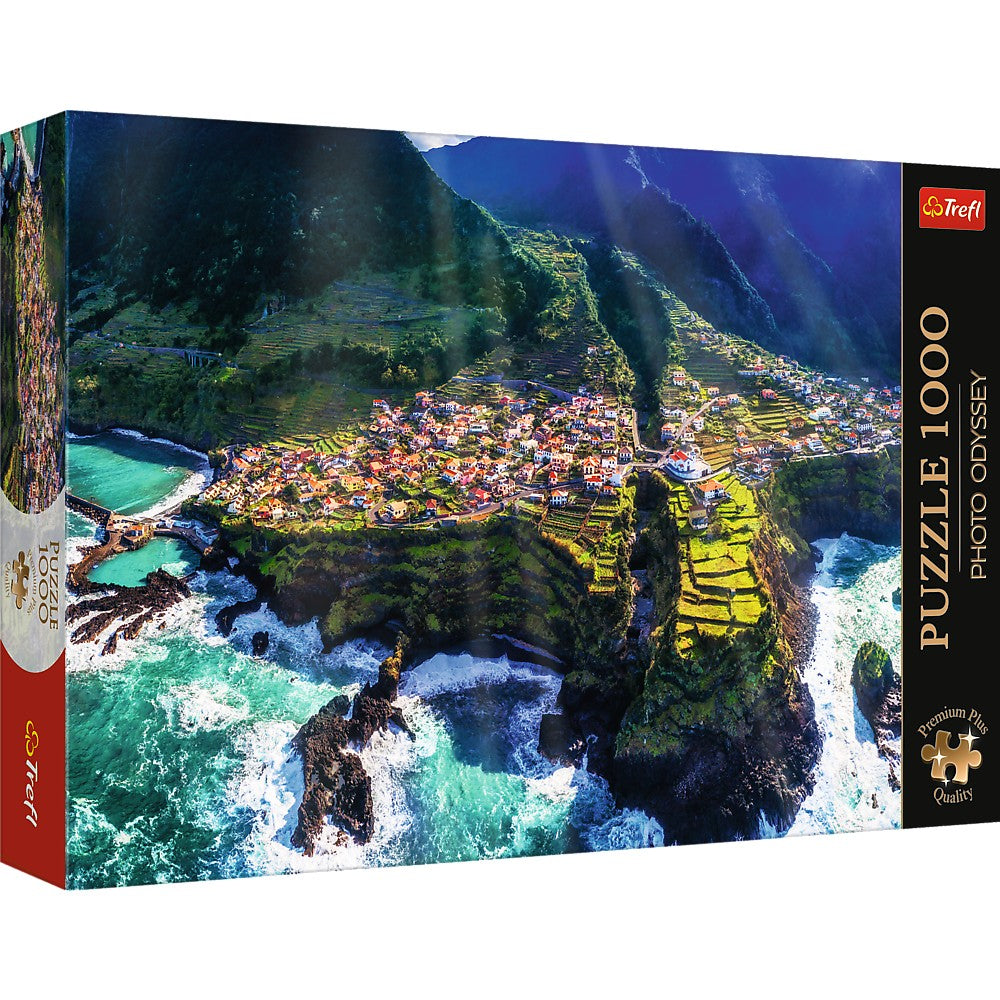 PUZZLE TREFL 1000 PREMIUM PLUS PHOTO ODYSSEY INSULA MADEIRA PORTUGALIA [ps:290d936a-abb6-4468-b60b-4f96c527cdbb]