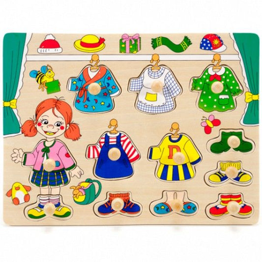 Set Îmbrăcăminte Fete Puzzle Lemn Fakopancs - Default Title [ps:0cc51fb3-aa0e-41d6-a3c8-a3c754be9990]