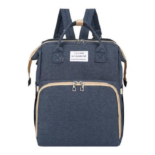Rucsac Multifunctional Flippy cu Patut Pliabil | infant.ro - Albastru Închis [ps:c6e9c8d1-5ace-44d7-bb07-6396b8c01ce7]