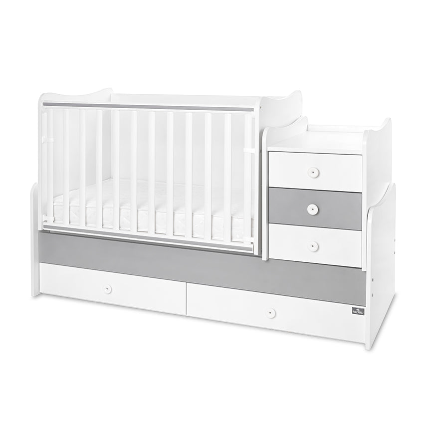 Mobilier Multifuncțional Lorelli Maxi Plus, Trio White Oak - Trio White Stone Grey [ps:68a67cc3-229f-47b1-862d-373a1ebeac77]