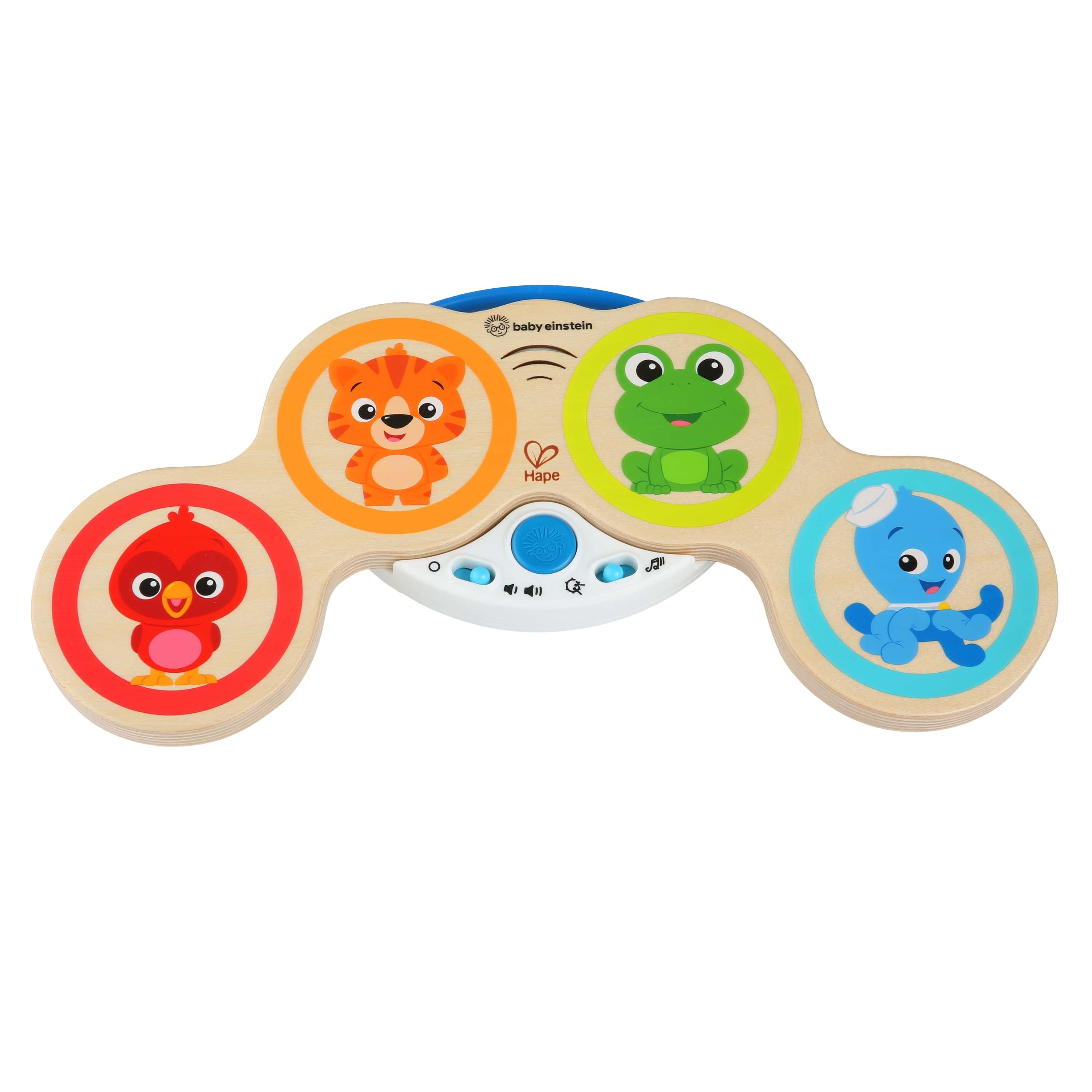 Toba de Lemn Baby Einstein Hape Magic Touch Drum - Default Title [ps:571fc47e-c962-40bc-aa42-8d82a23d478d]