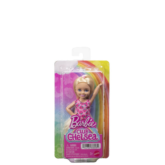 Păpușă Barbie Chelsea Blondă cu Rochiță Roz - Mattel - Default Title [ps:886eb697-d1d9-46db-92b7-353dab39bb59]